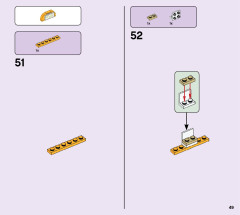 LEGO 41444 instructions page 49 – build guide
