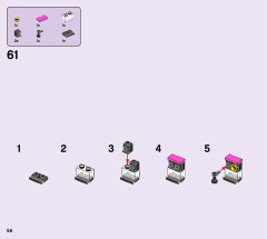 LEGO 41444 instructions page 56 – build guide