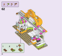 LEGO 41444 instructions page 58 – build guide