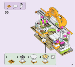 LEGO 41444 instructions page 61 – build guide