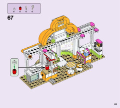 LEGO 41444 instructions page 63 – build guide