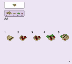 LEGO 41444 instructions page 75 – build guide