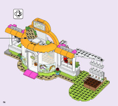 LEGO 41444 instructions page 76 – build guide