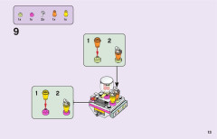 LEGO 41444 instructions page 13 – build guide