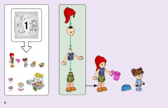 LEGO 41444 instructions page 4 – build guide