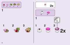 LEGO 41444 instructions page 6 – build guide