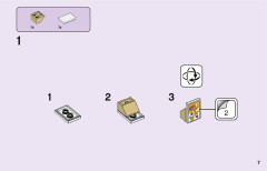 LEGO 41444 instructions page 7 – build guide