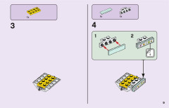 LEGO 41444 instructions page 9 – build guide