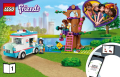 LEGO 41445 instructions page 1 – build guide