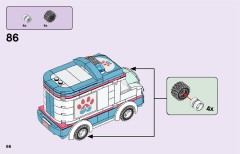 LEGO 41445 instructions page 66 – build guide