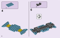 LEGO 41445 instructions page 8 – build guide