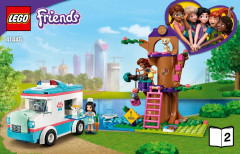 LEGO 41445 instructions page 1 – build guide