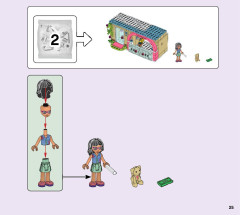 LEGO 41446 instructions page 25 – build guide