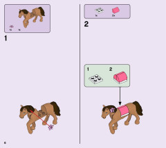 LEGO 41446 instructions page 6 – build guide