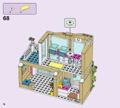 LEGO 41446 instructions page 74 – build guide