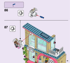 LEGO 41446 instructions page 85 – build guide