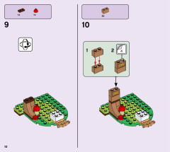 LEGO 41447 instructions page 10 – build guide