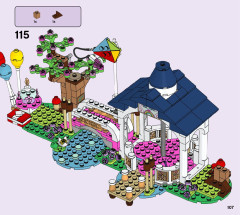 LEGO 41447 instructions page 107 – build guide