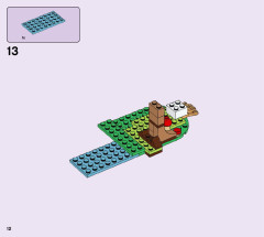 LEGO 41447 instructions page 12 – build guide