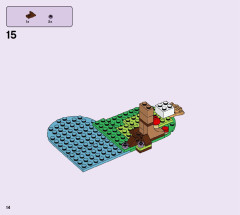 LEGO 41447 instructions page 14 – build guide