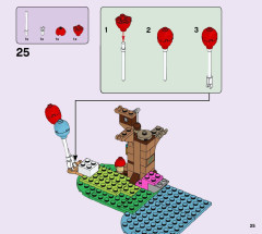 LEGO 41447 instructions page 25 – build guide