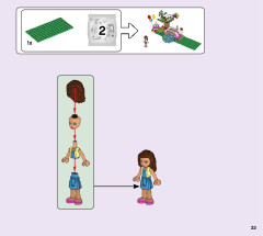 LEGO 41447 instructions page 33 – build guide