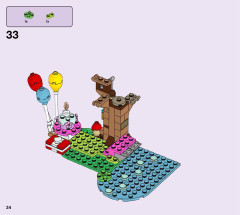 LEGO 41447 instructions page 34 – build guide