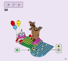 LEGO 41447 instructions page 35 – build guide