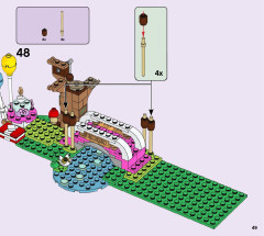 LEGO 41447 instructions page 49 – build guide