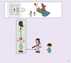 LEGO 41447 instructions page 5 – build guide