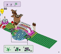 LEGO 41447 instructions page 51 – build guide