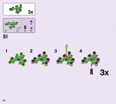 LEGO 41447 instructions page 52 – build guide