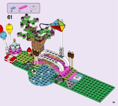 LEGO 41447 instructions page 59 – build guide