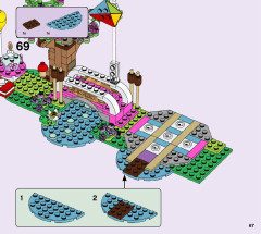 LEGO 41447 instructions page 67 – build guide
