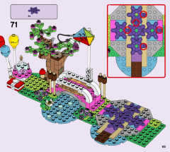 LEGO 41447 instructions page 69 – build guide