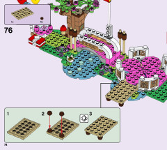 LEGO 41447 instructions page 74 – build guide