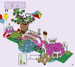 LEGO 41447 instructions page 75 – build guide