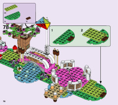 LEGO 41447 instructions page 76 – build guide