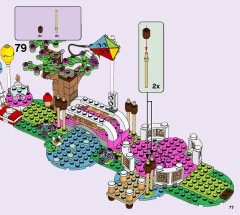 LEGO 41447 instructions page 77 – build guide