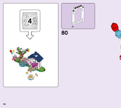 LEGO 41447 instructions page 78 – build guide