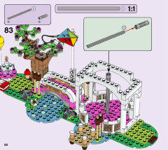 LEGO 41447 instructions page 82 – build guide