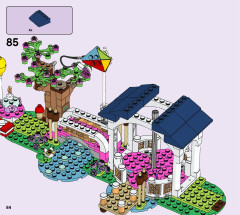 LEGO 41447 instructions page 84 – build guide