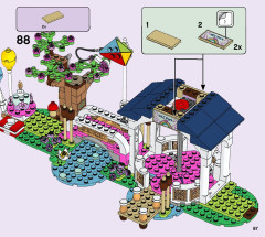 LEGO 41447 instructions page 87 – build guide