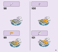 LEGO 41447 instructions page 95 – build guide