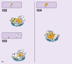 LEGO 41447 instructions page 96 – build guide