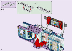 LEGO 41448 instructions page 74 – build guide