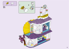 LEGO 41450 instructions page 73 – build guide