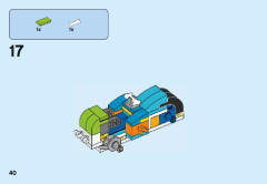 LEGO 41452 instructions page 40 – build guide