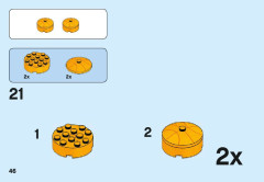 LEGO 41452 instructions page 46 – build guide