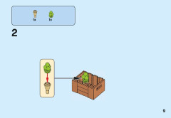 LEGO 41452 instructions page 9 – build guide